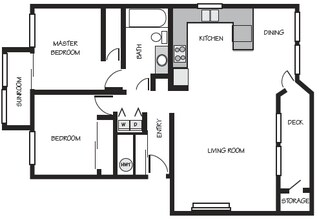 The Douglas - 1 Month Free on Vacant Ready Apartme 801 floor plan